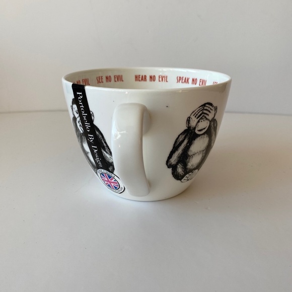 Portobello by Design Mug "Speak No Evil, Hear No Evil, Speak No Evil" - Picture 2 of 7